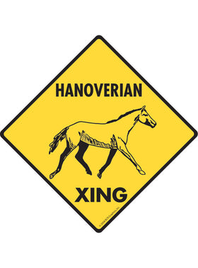 Hanoverian Xing Sign or Sticker