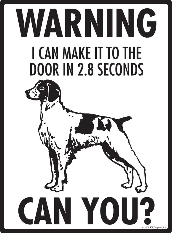 Brittany Make It To Fence or Door Signs (9" x 12")