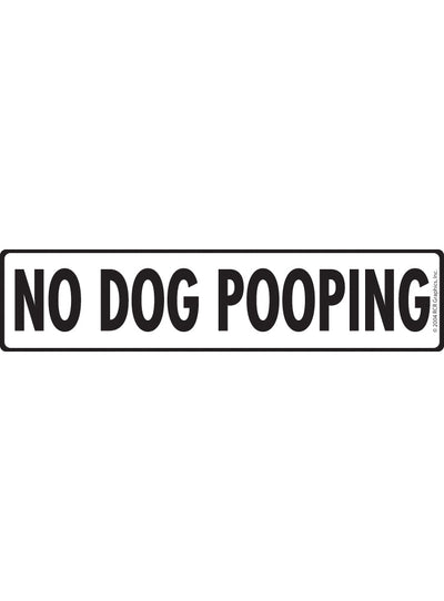 No Dog Pooping