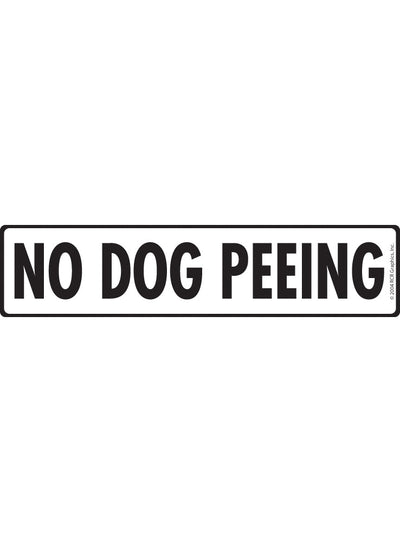 No Dog Peeing