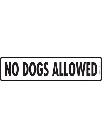 No Dogs Allowed
