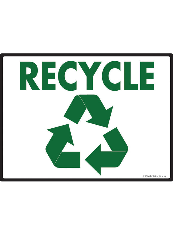 Rycle Cle Sign Recycle with Symbol Sign (12