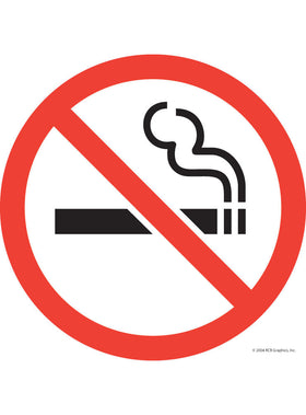 No Smoking Vinyl Sticker