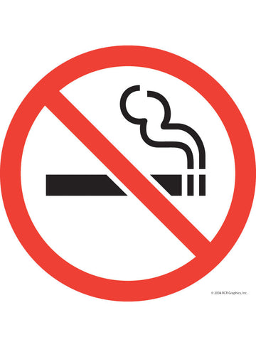 No Smoking Vinyl Sticker