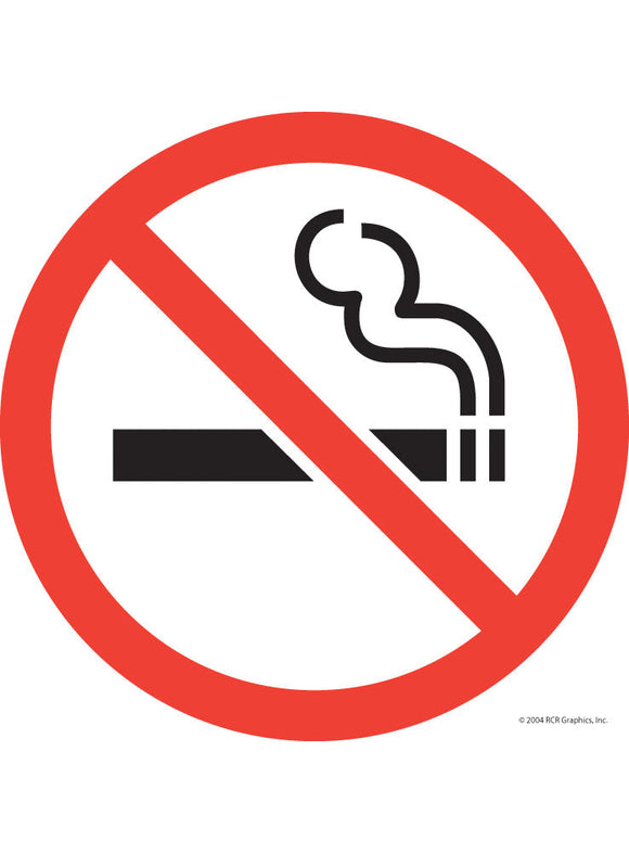 No Smoking Vinyl Sticker