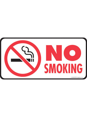 No Smoking Sticker