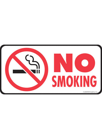 No Smoking Sticker