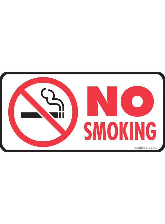 No Smoking Sticker