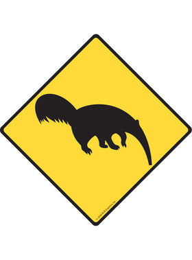 Anteater Sign or Sticker