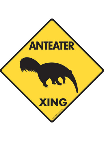 Anteater Xing Sign or Sticker