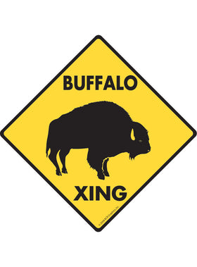 Buffalo Xing Sign or Sticker