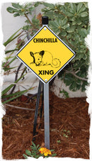 Chinchilla Xing (Crossing) Animal Signs or Sticker-5