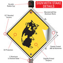 Warning! Hamster Animal Signs or Sticker-4