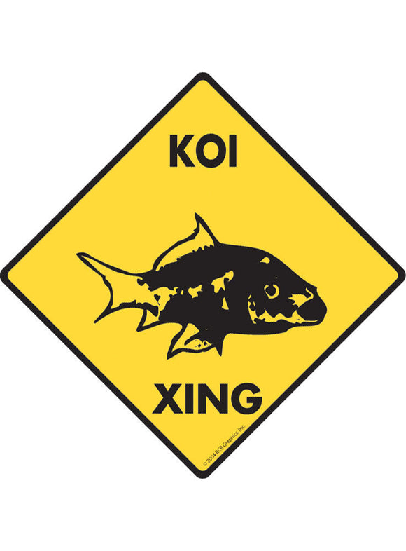 Koi Xing Sign or Sticker