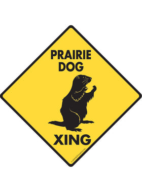 Prairie Dog Xing Sign or Sticker