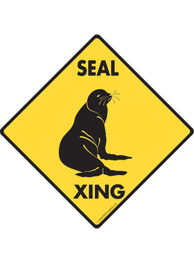 Seal Xing Sign or Sticker