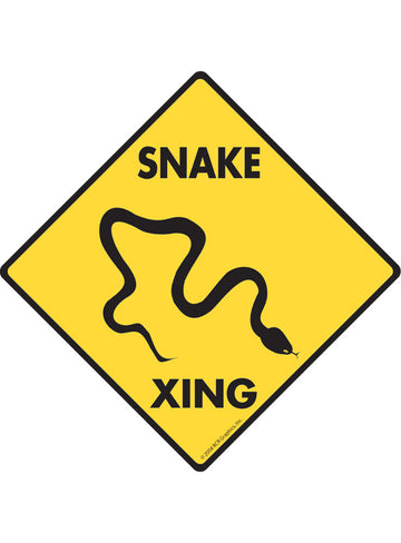 Snake Xing Sign or Sticker