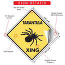 Tarantula Xing (Crossing) Reptile Signs or Sticker-3