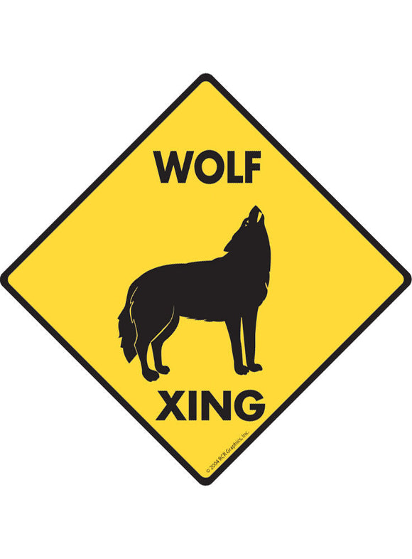 Wolf Xing Sign or Sticker