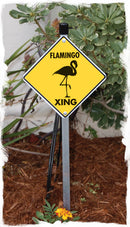 Flamingo Crossing Aluminum Sign or Vinyl Sticker - Weatherproof Novelty-5