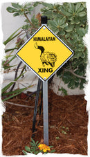 Himalayan Crossing Cat Aluminum Sign or Vinyl Sticker - Weatherproof Novelty-5
