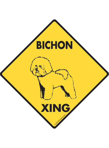 Bichon Xing Sign or Sticker