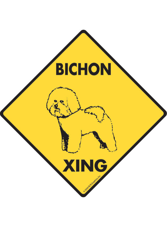 Bichon Xing Sign or Sticker