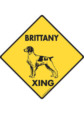 Brittany Xing Sign or Sticker