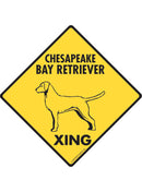 Chesapeake Bay Retriever Xing Sign or Sticker