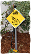 Cocker Spaniel Xing (Crossing) Dog Signs or Sticker-5