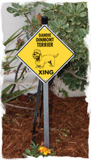 Dandie Dinmont Terrier Xing (Crossing) Dog Signs or Sticker-5