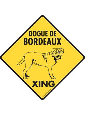 Dogue De Bordeaux Xing Sign or Sticker