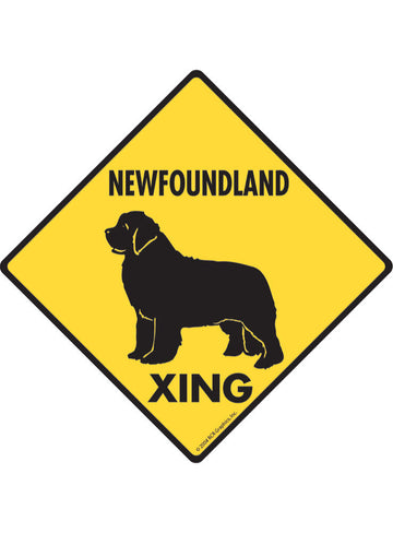 Newfoundland Xing Sign or Sticker