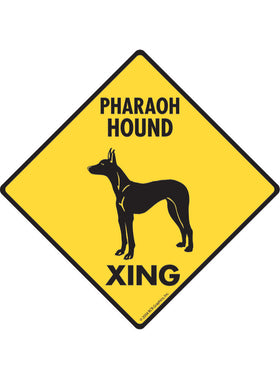Pharaoh Hound Xing Sign or Sticker