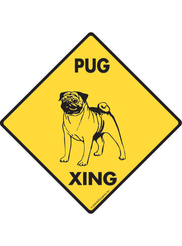 Pug Xing Sign or Sticker