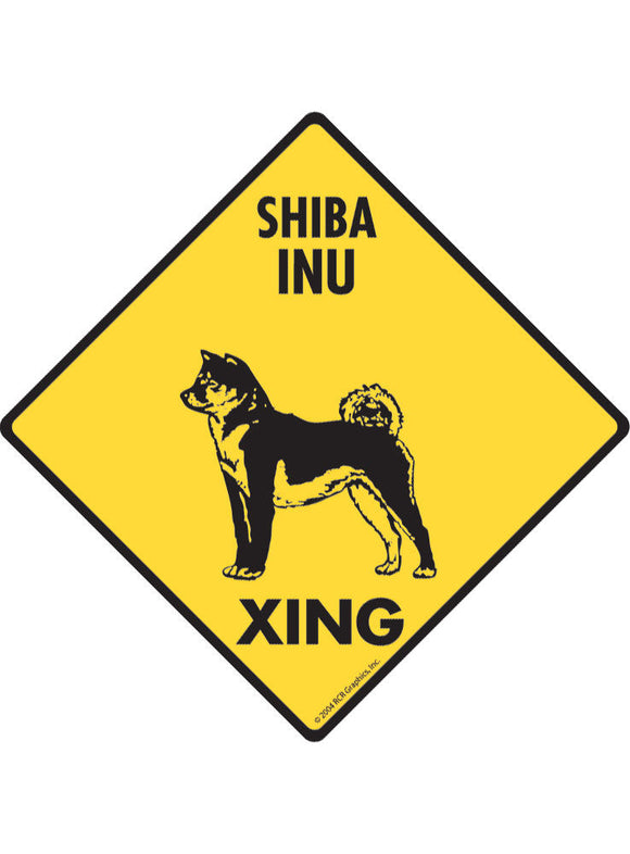 Shiba Inu Xing Sign or Sticker