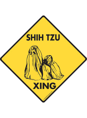 Shih Tzu Xing Sign or Sticker
