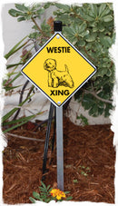 Westie Xing (Crossing) Dog Signs or Sticker-5