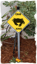 Crab Xing (Crossing) Animal Signs or Sticker-5