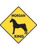 Morgan Xing Sign or Sticker