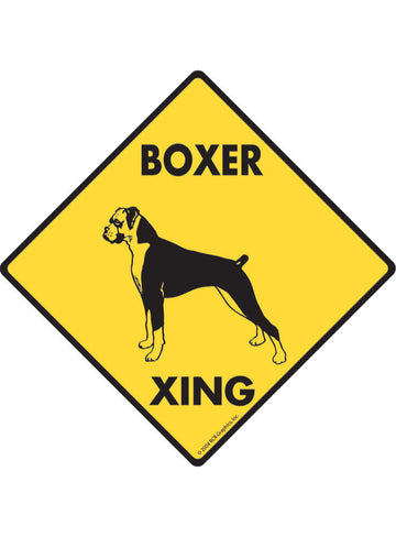 Boxer Xing Sign or Sticker