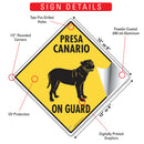 Presa Canario On Guard Dog Signs or Sticker-3