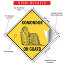 Komondor On Guard Dog Signs or Sticker-3