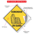 Komondor On Guard Dog Signs or Sticker-2
