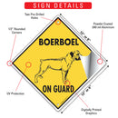 Boerboel On Guard Dog Signs or Sticker-3