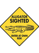 Alligator Sighted Sign or Sticker