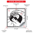 Warning! Parrot Biting Finger Bird Signs or Sticker-3