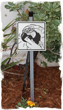 Warning Parrot Biting Finger Aluminum Sign or Vinyl Sticker - Weatherproof-5