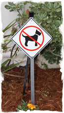 No Dogs Allowed (Symbol) Signs or Sticker-5