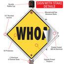 Whoa - Horse Signs or Sticker-4